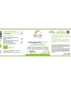 Ashwagandha 5000 (ginseng indien) BIO, 90 gélules